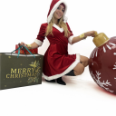 abito in velluto con cappuccio santa